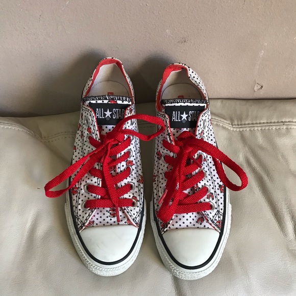 Converse Shoes - SOLD Converse All Star Ladybug Sneakers Shoes 7
